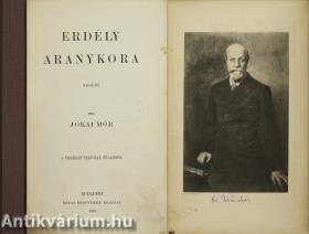 Erdély aranykora (aláírt példány)