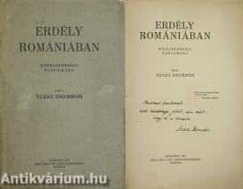 Erdély Romániában (dedikált példány)