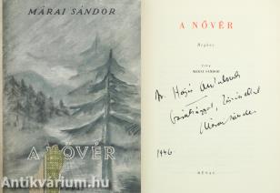 A nővér (dedikált példány)