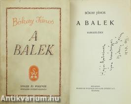 A balek (dedikált példány)