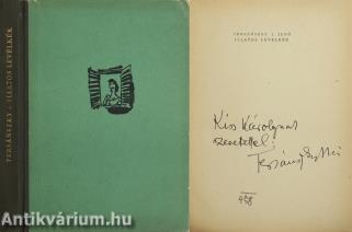 Illatos levélkék (Kiss Károly költőnek dedikált példány)
