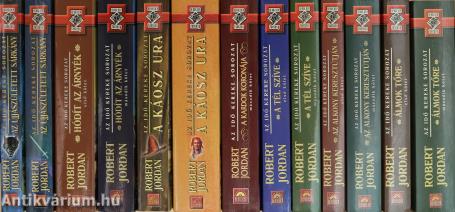 13 kötet Az Idő Kereke című sorozatból