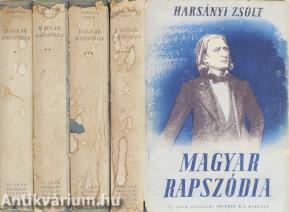 Magyar rapszódia I-IV. (A borítófedél Fenyves Sándor munkája.)