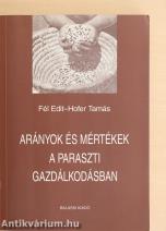 Arányok és mértékek a paraszti gazdálkodásban