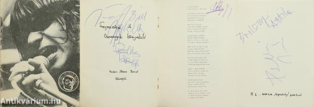 Fejezetek a Csavargók könyvéből (Földes László, Deák Bill Gyula, Póka Egon, Bodonyi Attila és Pálmai Zoltán által aláírt példány)