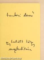 Egy talált tárgy megtisztítása