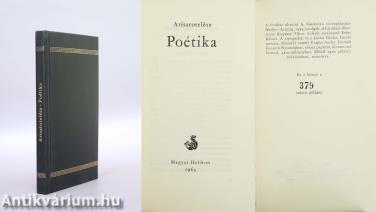 Poétika (számozott, bőrkötéses, bibliofil példány)