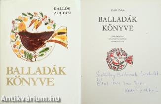 Balladák könyve - 4 db lemezzel (dedikált, számozott példány)