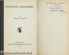 Egyiptom és a hellenizmus (dedikált példány)