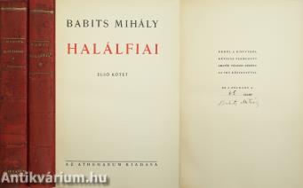 Halálfiai I-II. (számozott, aláírt példány)