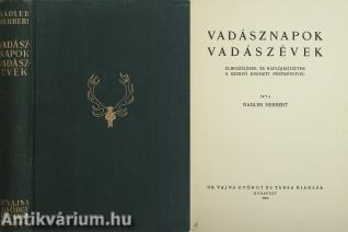Vadásznapok, vadászévek