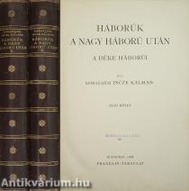 Háborúk a nagy háború után I-II./Világpolitikai és háborús események 1938 szeptemberétől-1939 júliusáig (Tiltólistás kötet)
