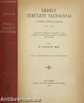 Erdély területi változásai a török hódítás korában