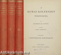 A római költészet története I-III.