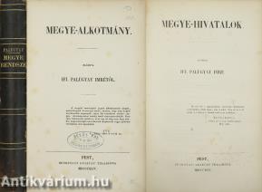 Megye-rendszer hajdan és most. Törvény-történet-oklevelek s egyéb rokon kútfők után előadva I-II.
