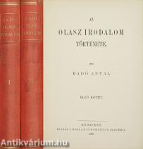 Az olasz irodalom története I-II.