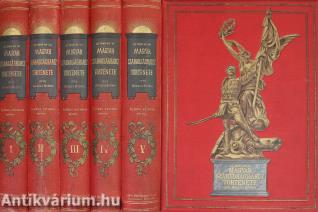 Az 1848-49-iki Magyar Szabadságharcz Története I-V. (Gottermayer kötésben!)