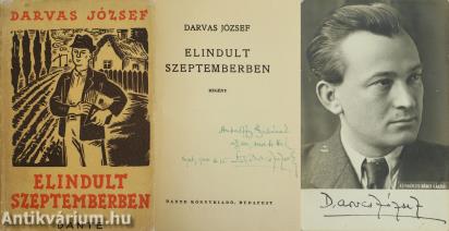 Elindult szeptemberben (Antalffy Gyula újságírónak dedikált példány)