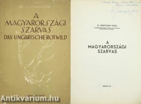 A magyarországi szarvas (S. Szabó Ferencnek dedikált példány)