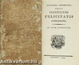 Doctrina christiana velut Institutio Felicitatis consequendae