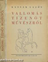 Vallomás tizenöt művészről (számozott kiadás)