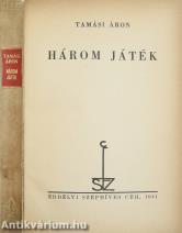 Három játék (számozott példány)