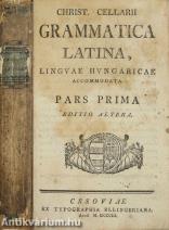 Grammatica latina, linguae hungaricae accommodata