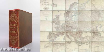 General-Karte von Europa (védődobozos példány)