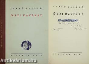 Őszi kávéház (dedikált példány)