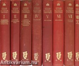 Magyar történet I-VIII. (Teljes, hiánytalan kötetsor!)