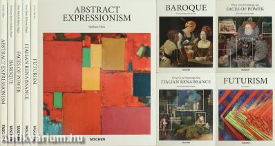 5 kötet a Taschen Kiadó Basic Art című sorozatból
