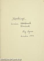 Képeskönyv (dedikált példány)