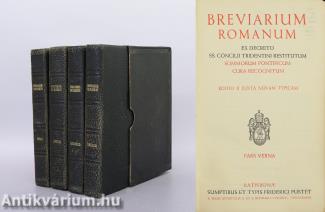 Breviarium Romanum I-IV. (védődobozos példány)
