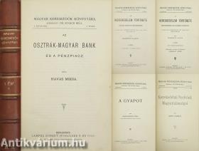 Magyar Kereskedők Könyvtára I. évfolyam (nem teljes évfolyam)