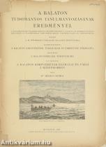 A Balaton tudományos tanulmányozásának eredményei III./1./3.