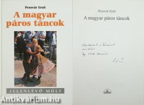 A magyar páros táncok (dedikált példány)