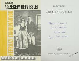 A székely népviselet (dedikált példány)