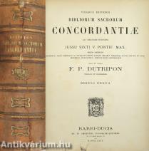 Vulgatae Editionis Bibliorum Sacrorum Concordantiae 