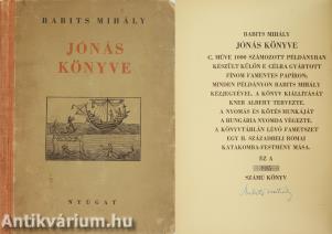 Jónás könyve (aláírt, számozott példány)