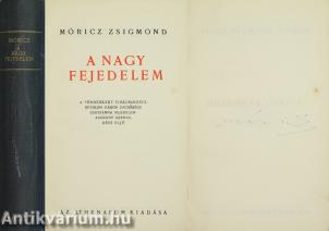 A nagy fejedelem (aláírt példány)