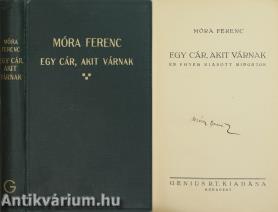 Egy cár, akit várnak (aláírt példány)