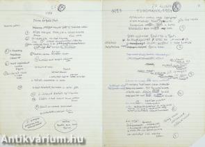 Faludy György: 1956 Nem értjük őket és 1923 A tudomány jelen állása - verskézirat