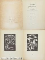 Jézus jelenése (Ortutay Gyula által dedikált példány) (Illusztráció: Buday György.)