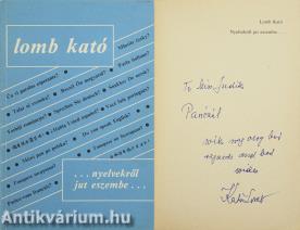 Nyelvekről jut eszembe... (dedikált példány)