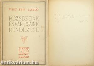 Községeink és városaink rendezése (dedikált példány)