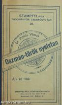 Rendszeres oszmán-török nyelvtan