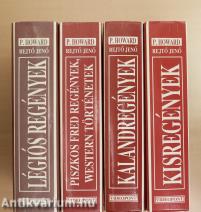 Légiós regények/Piszkos Fred regények, western történetek/Kalandregények/Kisregények