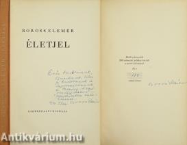 Életjel (dedikált, aláírt, összesen 200 számozott példányban kiadott)