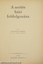 A sertés házi feldolgozása