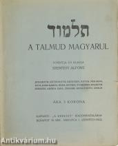 A Talmud magyarul (Tiltólistás kötet)